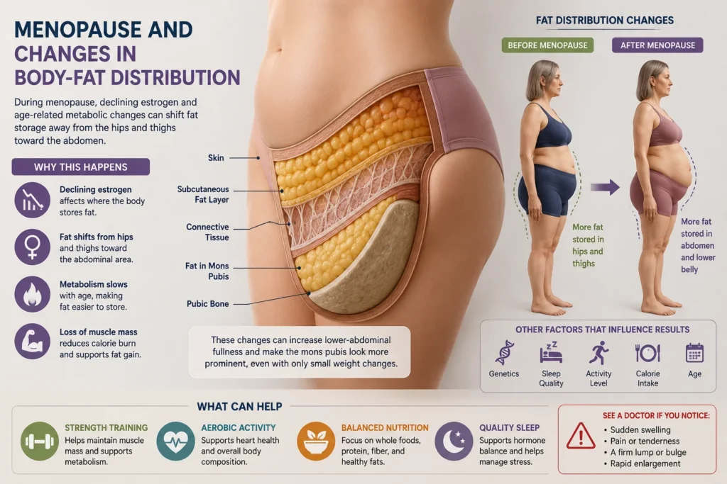 Menopause and Changes in Body Fat Distribution