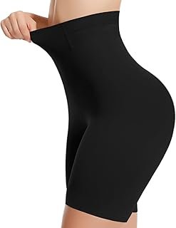 Sellto Shapewear Tummy Control High Waisted Body Shaper Shorts