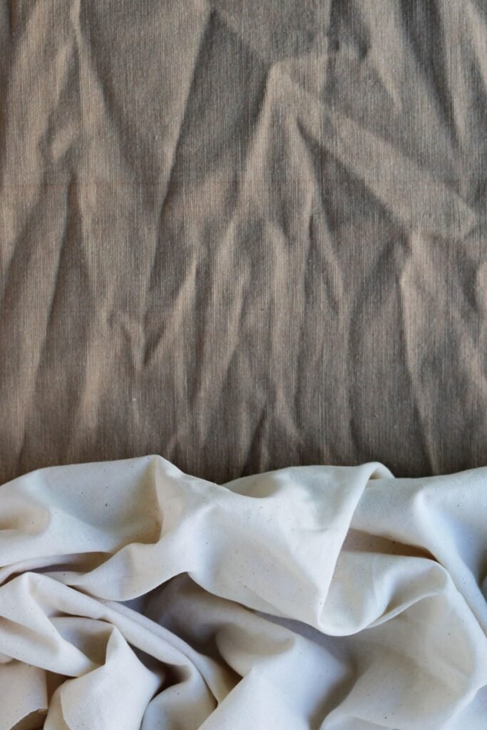 Close-up of soft, breathable cotton fabric, illustrating clothing choices that help with FUPA irritation